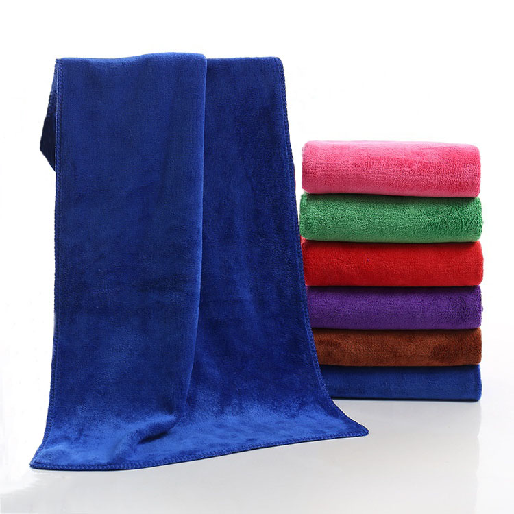 Hot sale super soft household cleaning cloth kitchen superfine fiber microfiber towel  Car Cleaning Care towel Dry hair towel Coral velvet towel