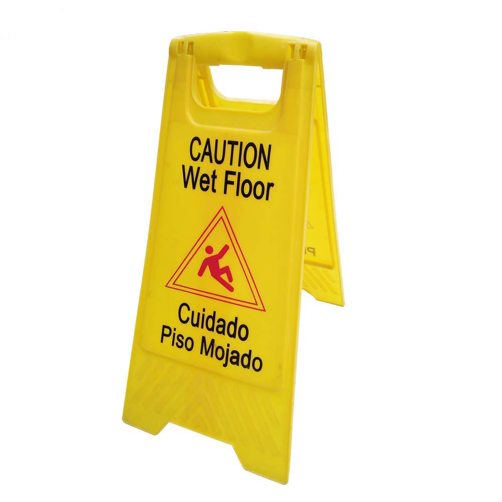 wet floor sign