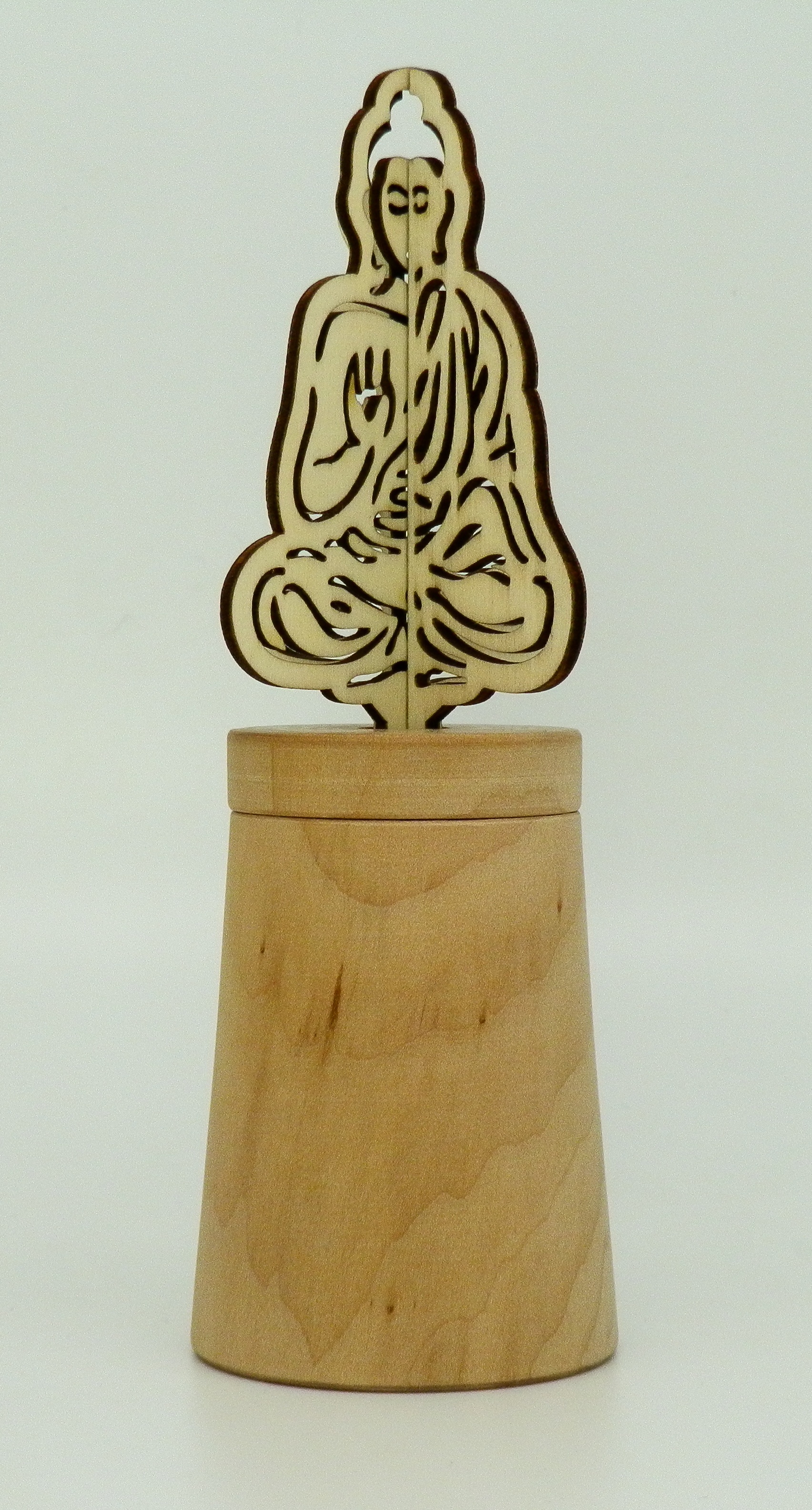 Wood Capillarity Buddha