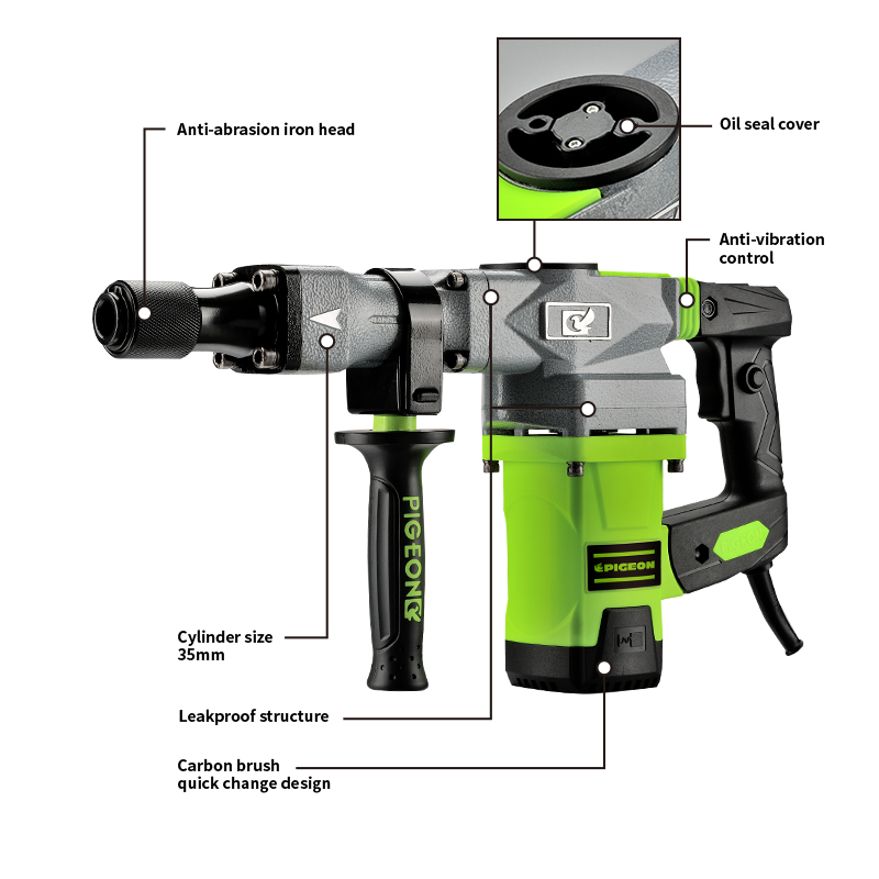Demolition hammer G2-0838 PIGEON brand