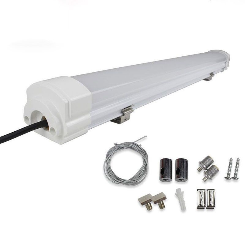 ip54 water proof LED linear light with microwave sensor for parking lot