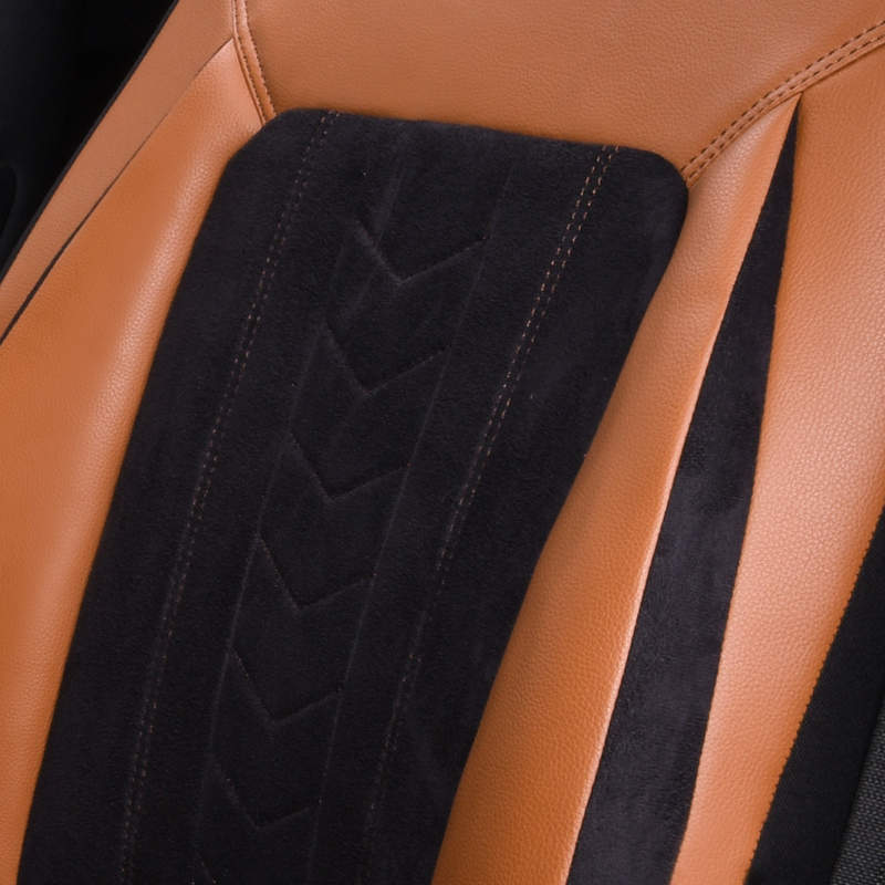 Luxury seat cover with wings