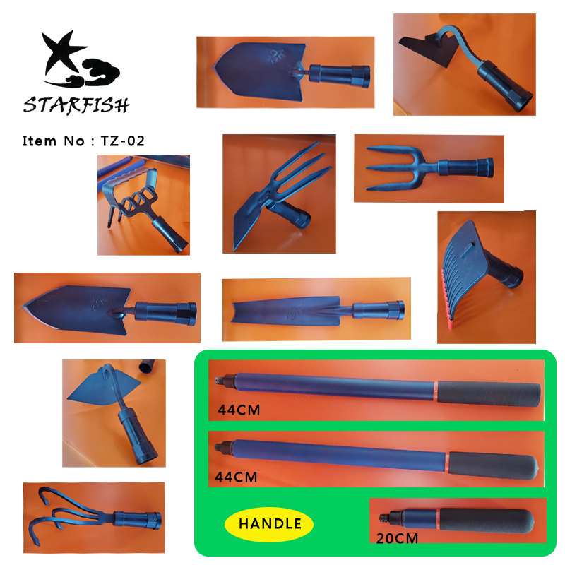 garden tools with fiberglass handle