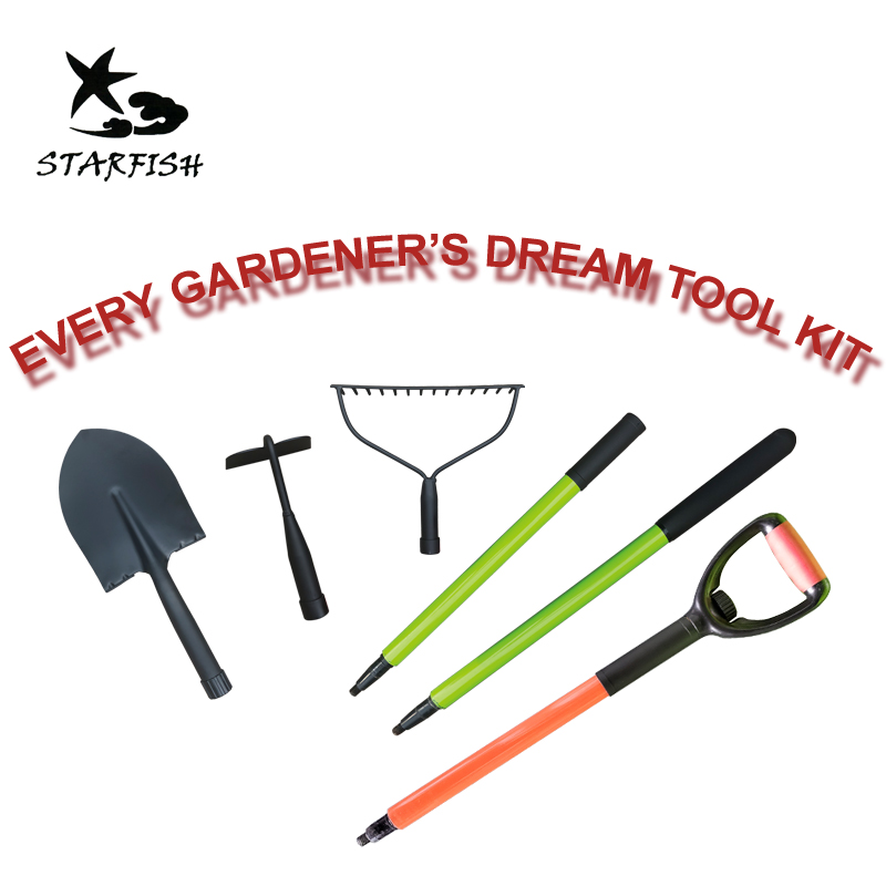 garden tools with fiberglass handle