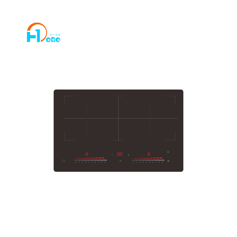 Portable 2 Zone Induction Hob with Slide Control