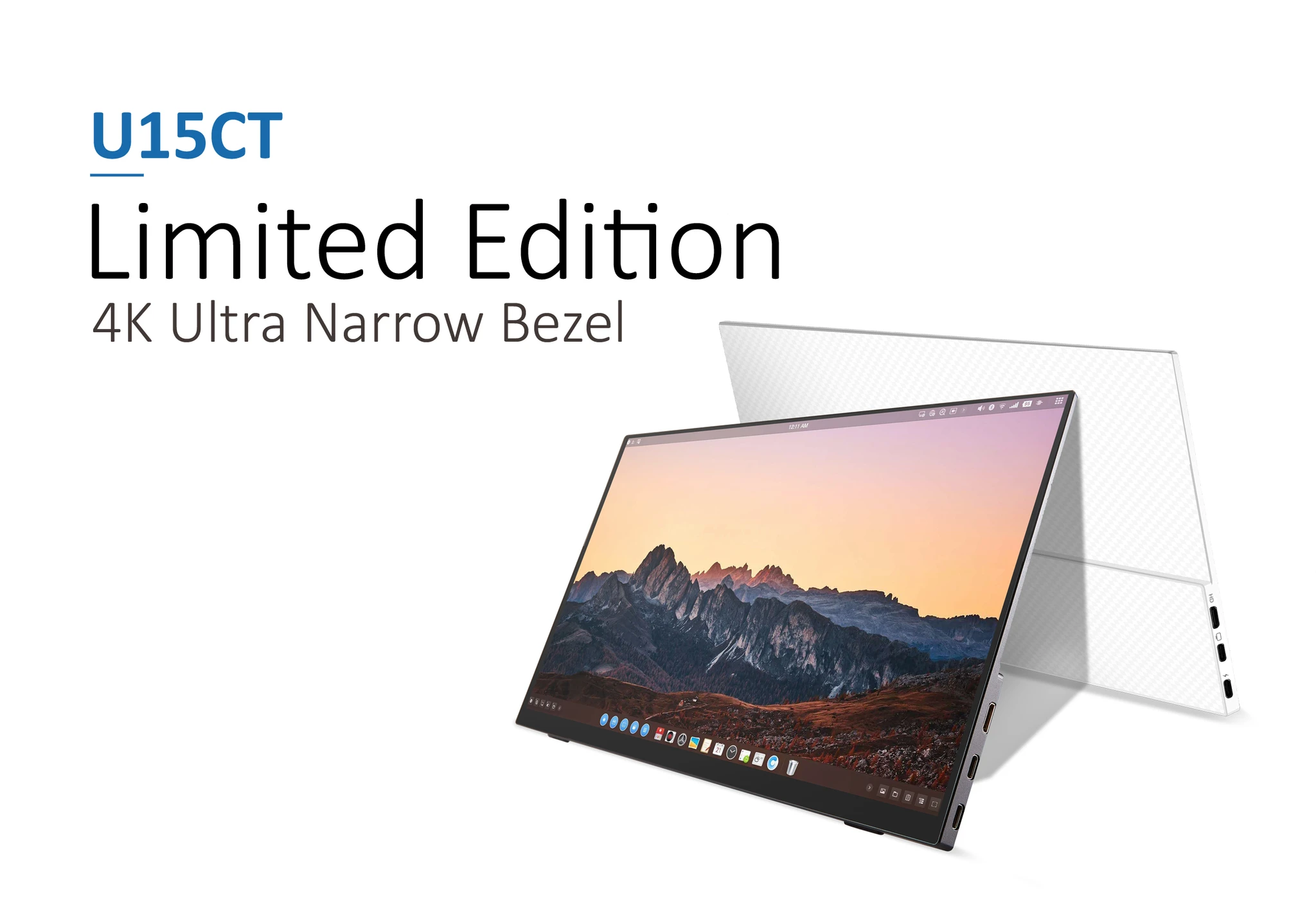 Limited Edition - 4K Ultra Narrow Bezel Compact Monitor