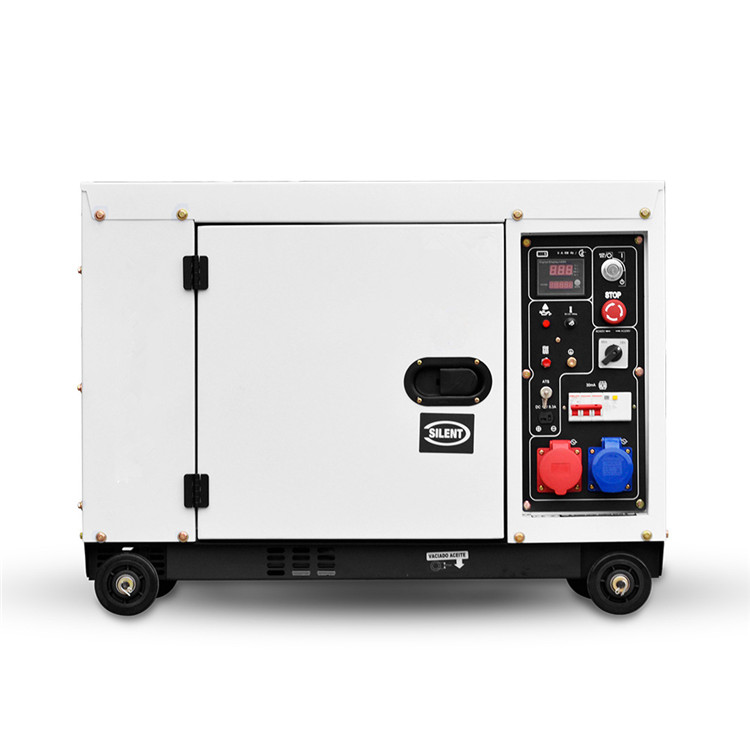 8KW Portable diesel generator soundproof