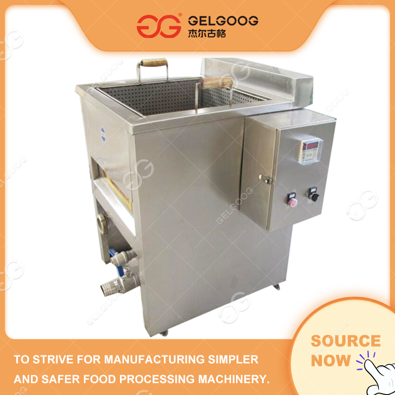Batch Type Small Fruit Vegetable Frying Machine