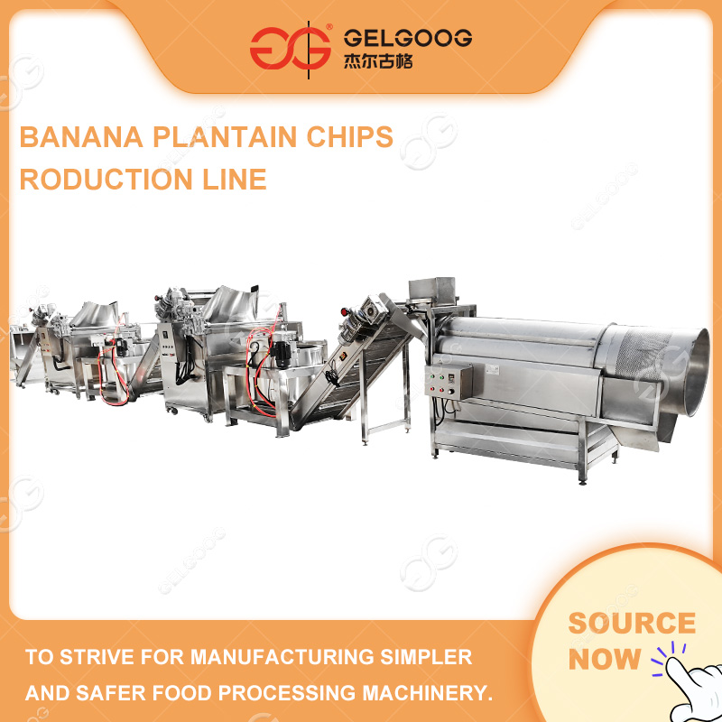 Automatic Banana Plantain Chips Production Line