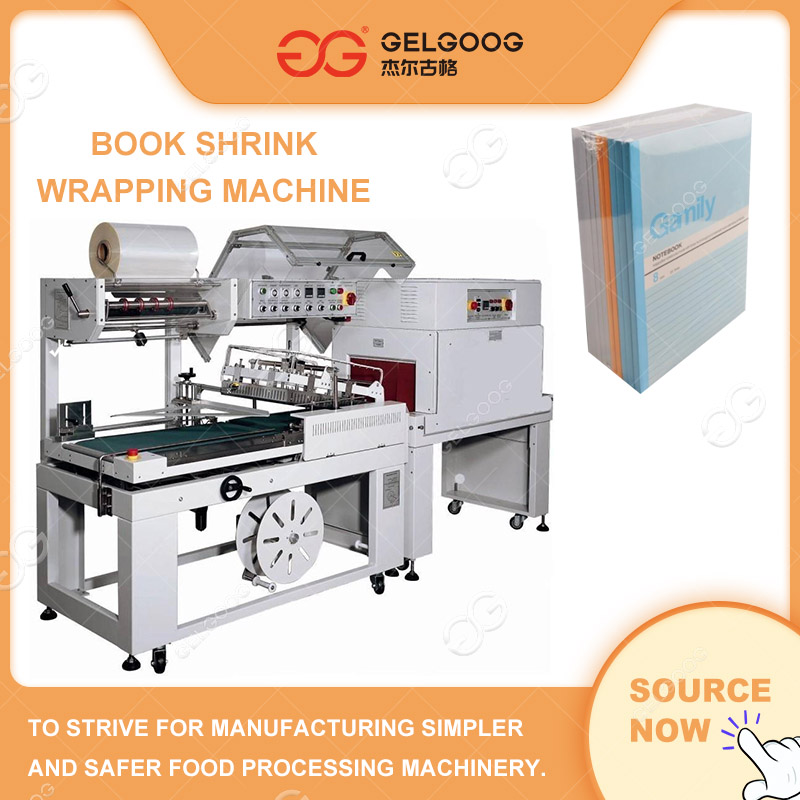 Automatic Shrink Wrapping Machine for Books and Soap