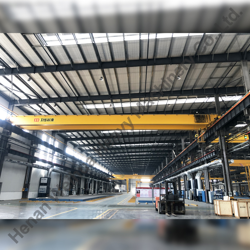 NLH European Standard Electric Hoist Double Girder Overhead Crane