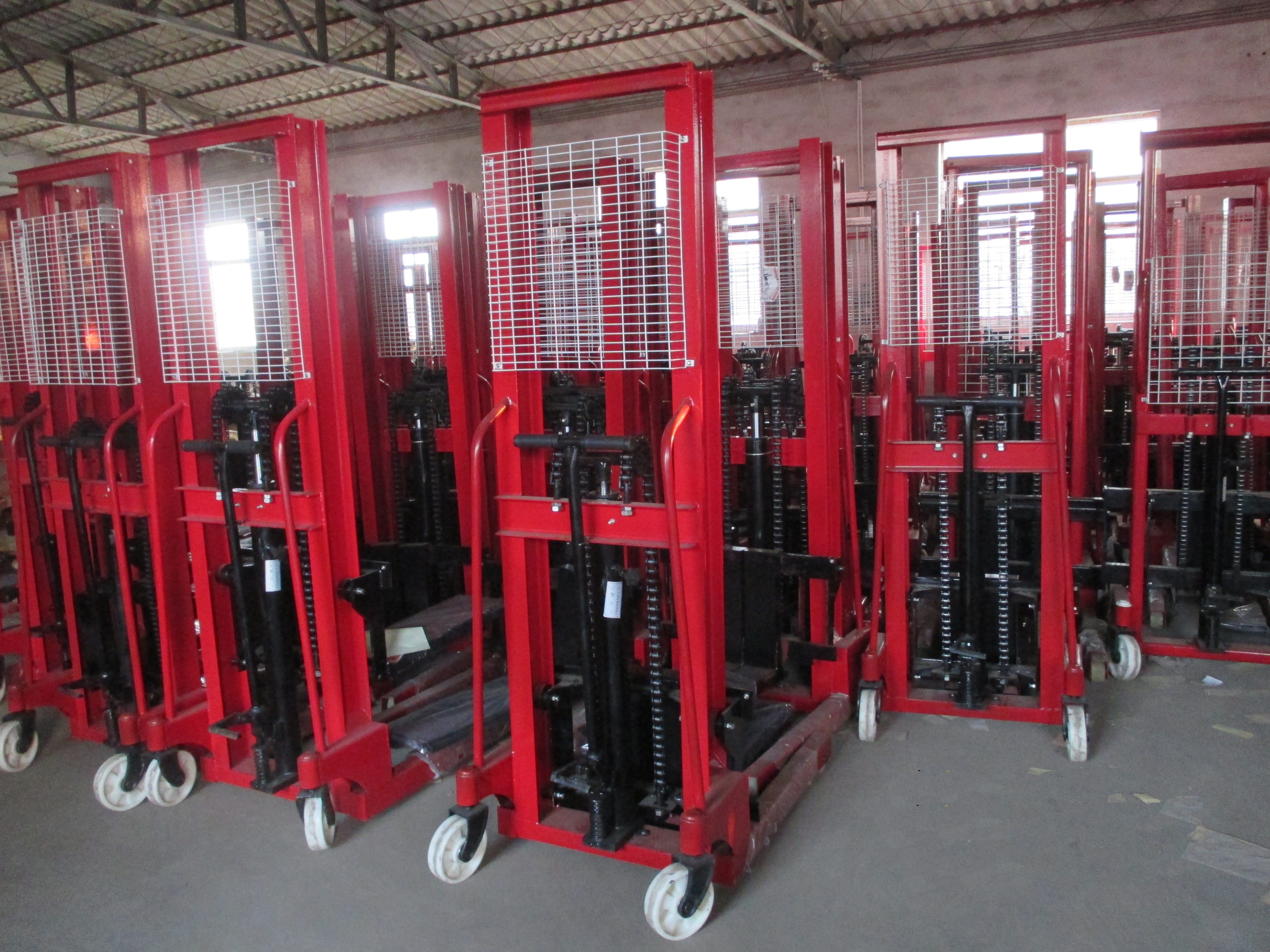 1T 2T 3T manual stacker