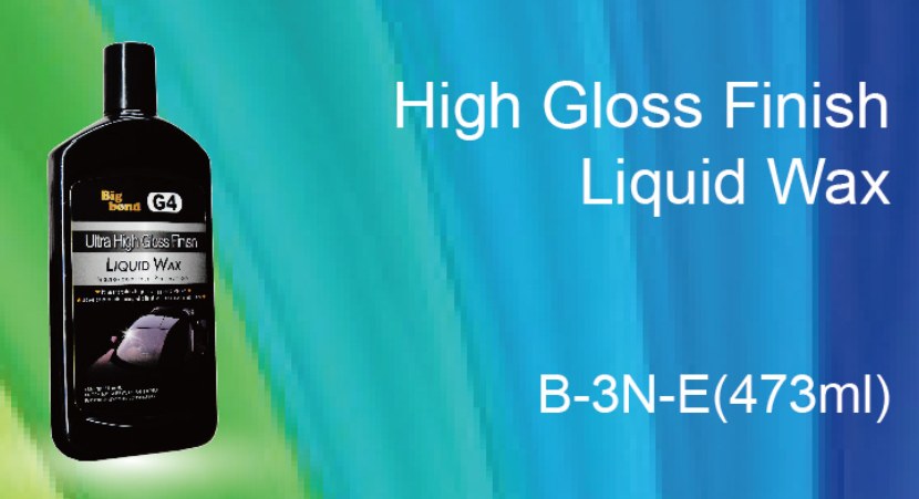 High gloss finish liquid wax