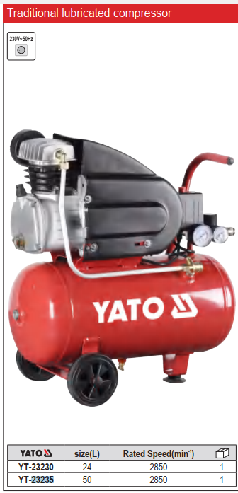 Traditional Lubricated Compressor-50L