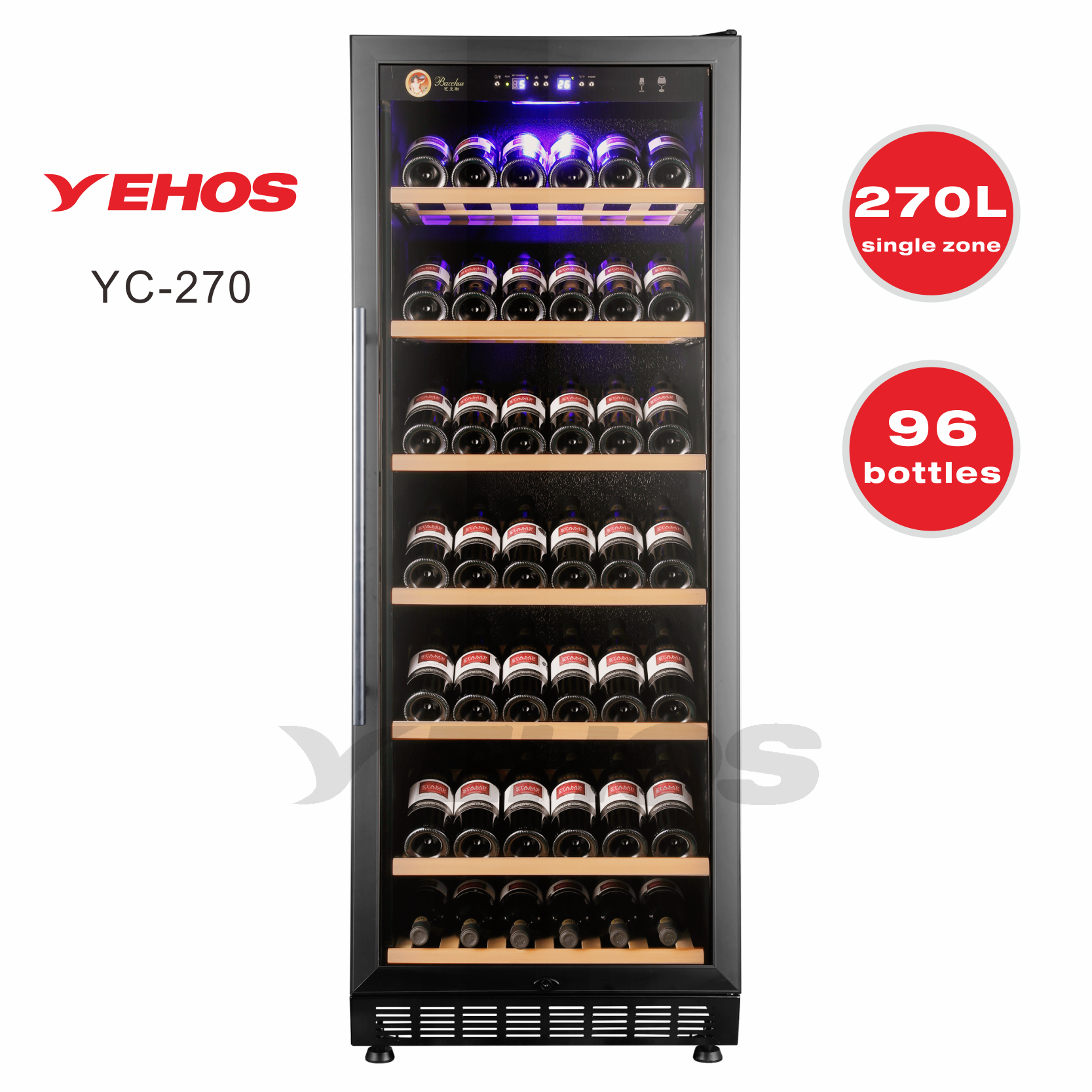 Compressor direct cooling wine cabinet