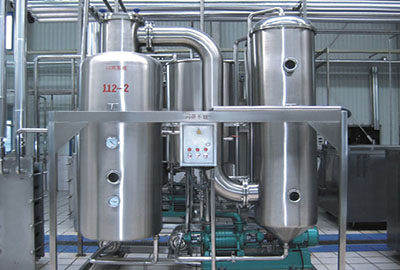 Condensed milk production line
