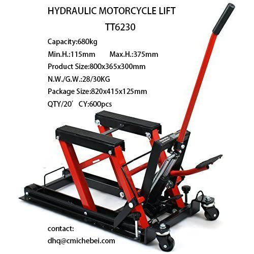 HYDRAULIC MOTORCYCLE LIFT