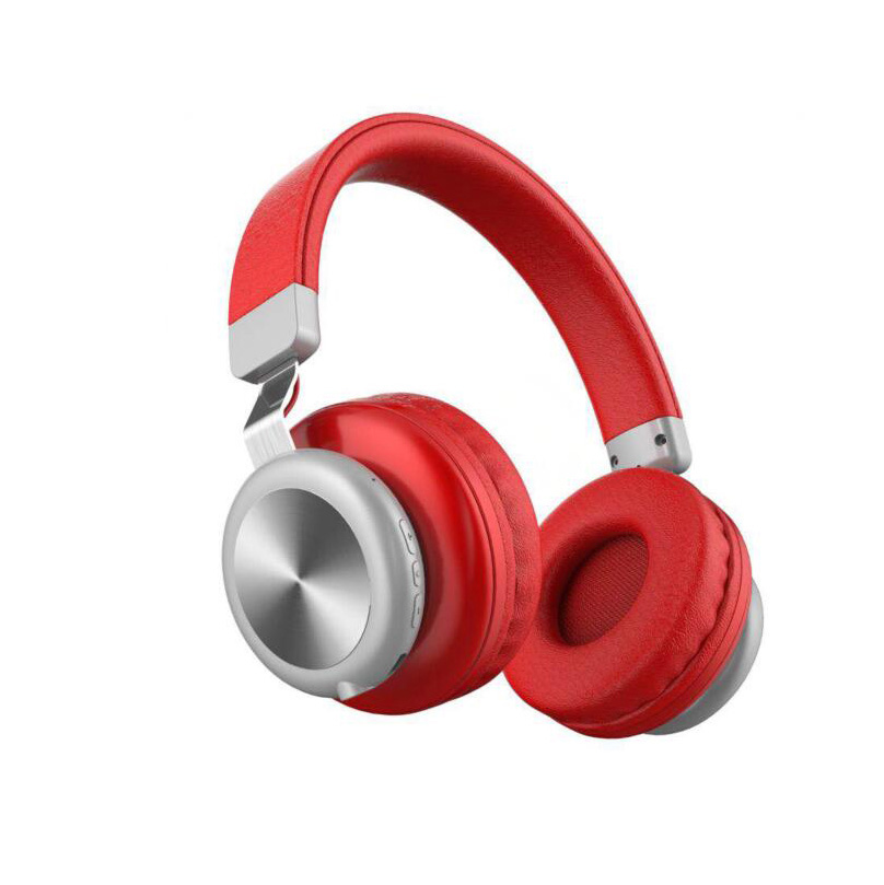 OEM Custom Logo New Model Stereo Over-ear Bluetooth Headset Wireless And Wired Headphone With Mic