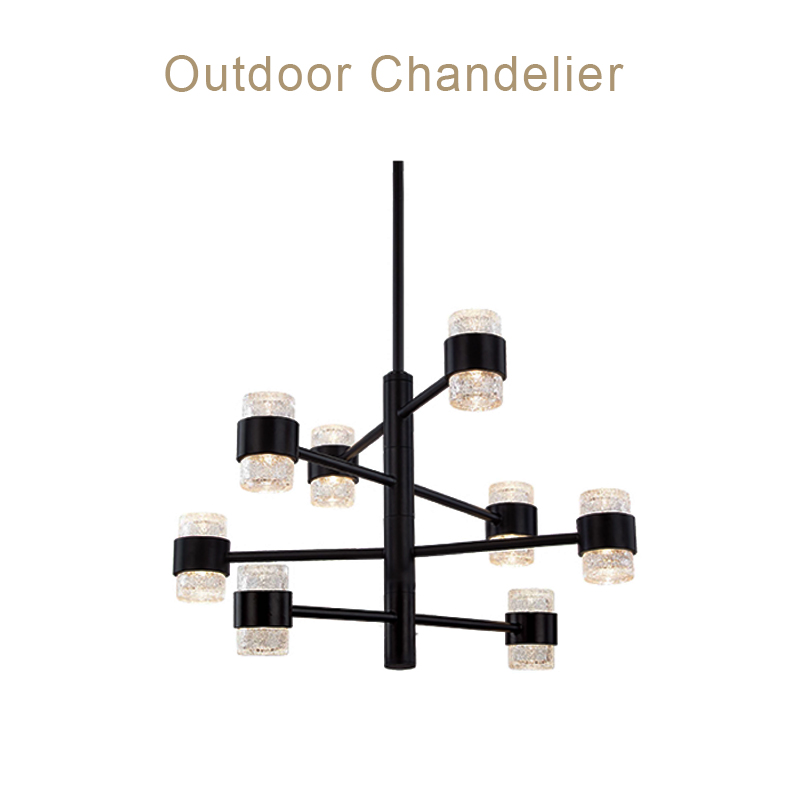 47W LED outdoor weather-proof pendant light