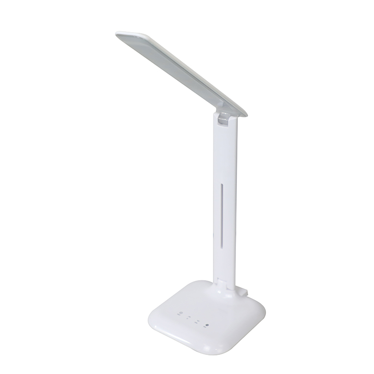LED touch control folded desk lamp