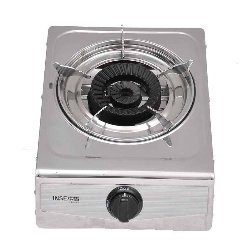 INSE 1 Burner Stainless Steel Gas Stove JZY/T.1-E06