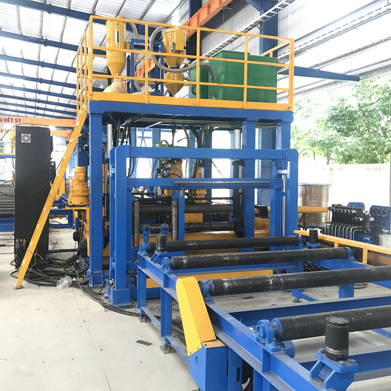 H-beam horizontal production line