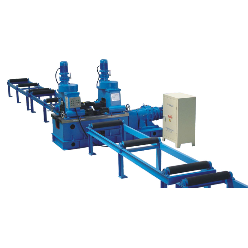 H-beam flange straightening machine