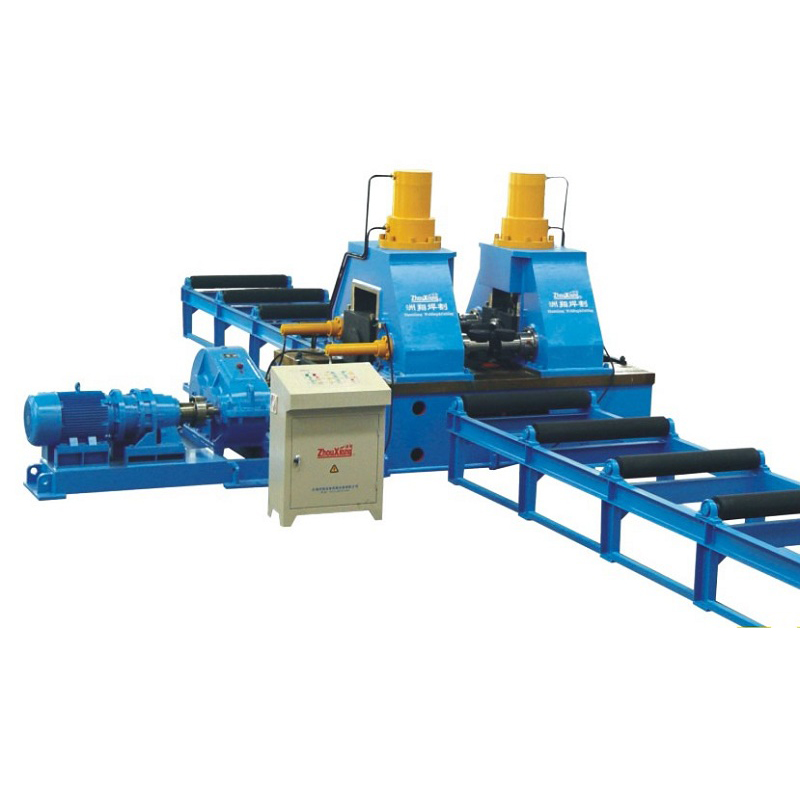 Hydraulic straightening machine