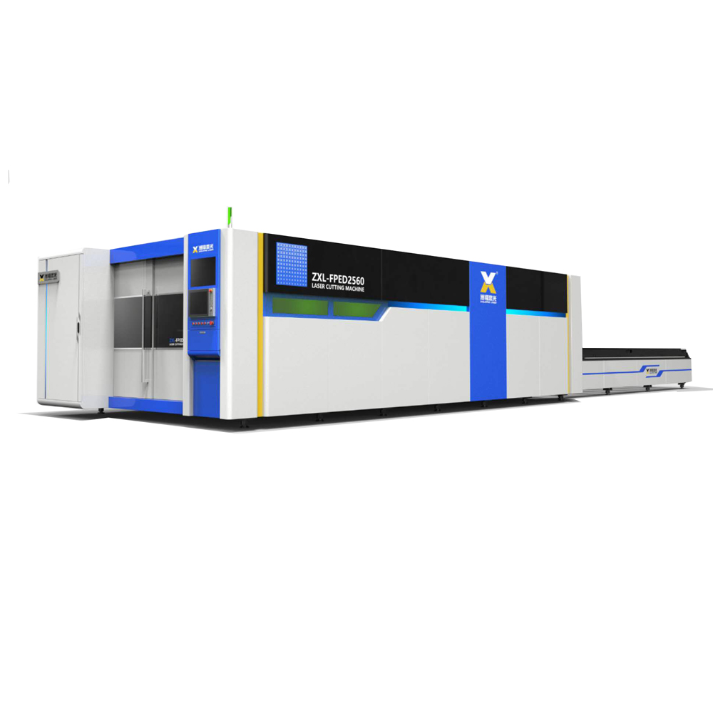 High power fiber laser cutting machine