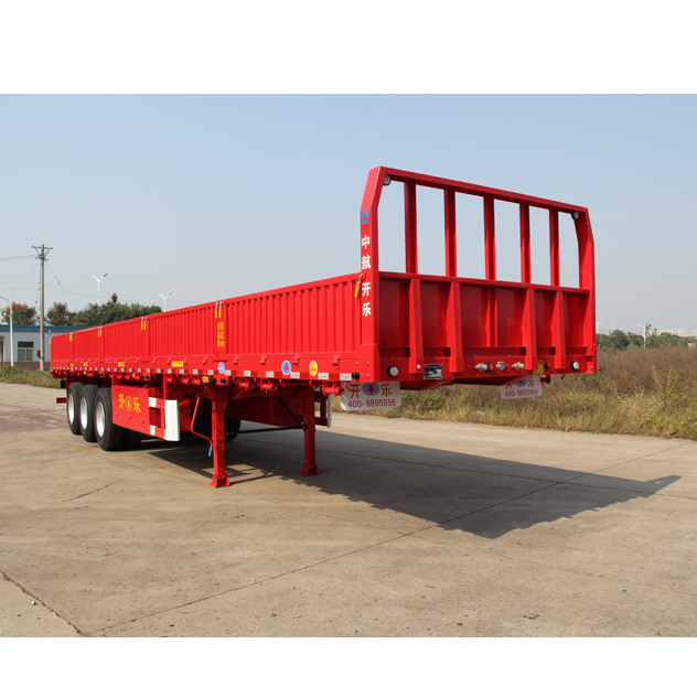 2axle or 3 Axle Flatbed Timber Semi Trialer for Sale