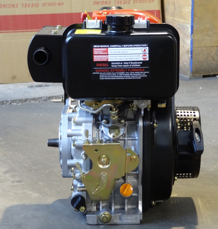 10Hp Air Cooled Single Cylinder Diesel Engine KA186FA Italy model