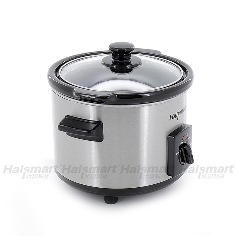 1.5L Round Shape Compact Slow Cooker