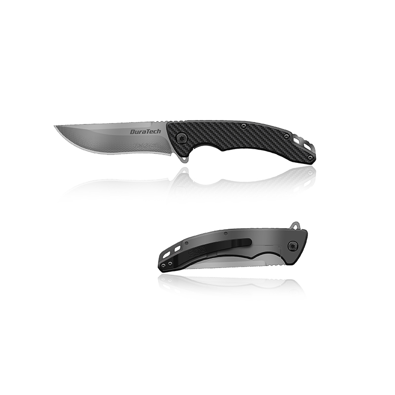 DuraTech Bi-Metal Carbn Fiber Bearing Folding Knife