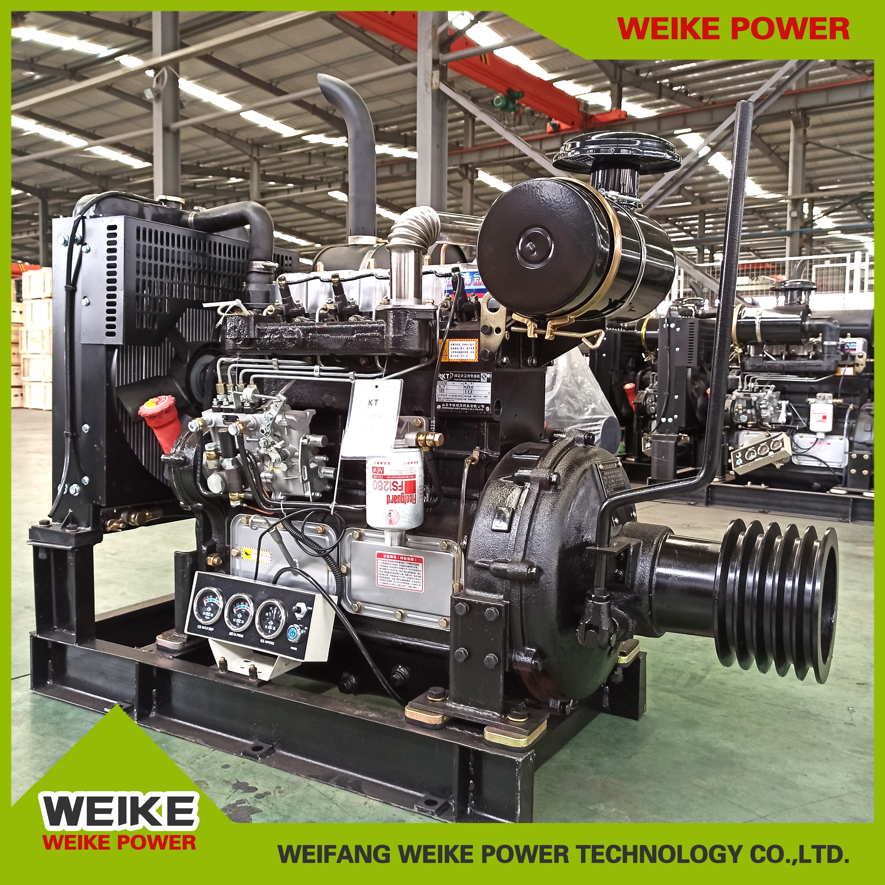Diesel engine for fixed power