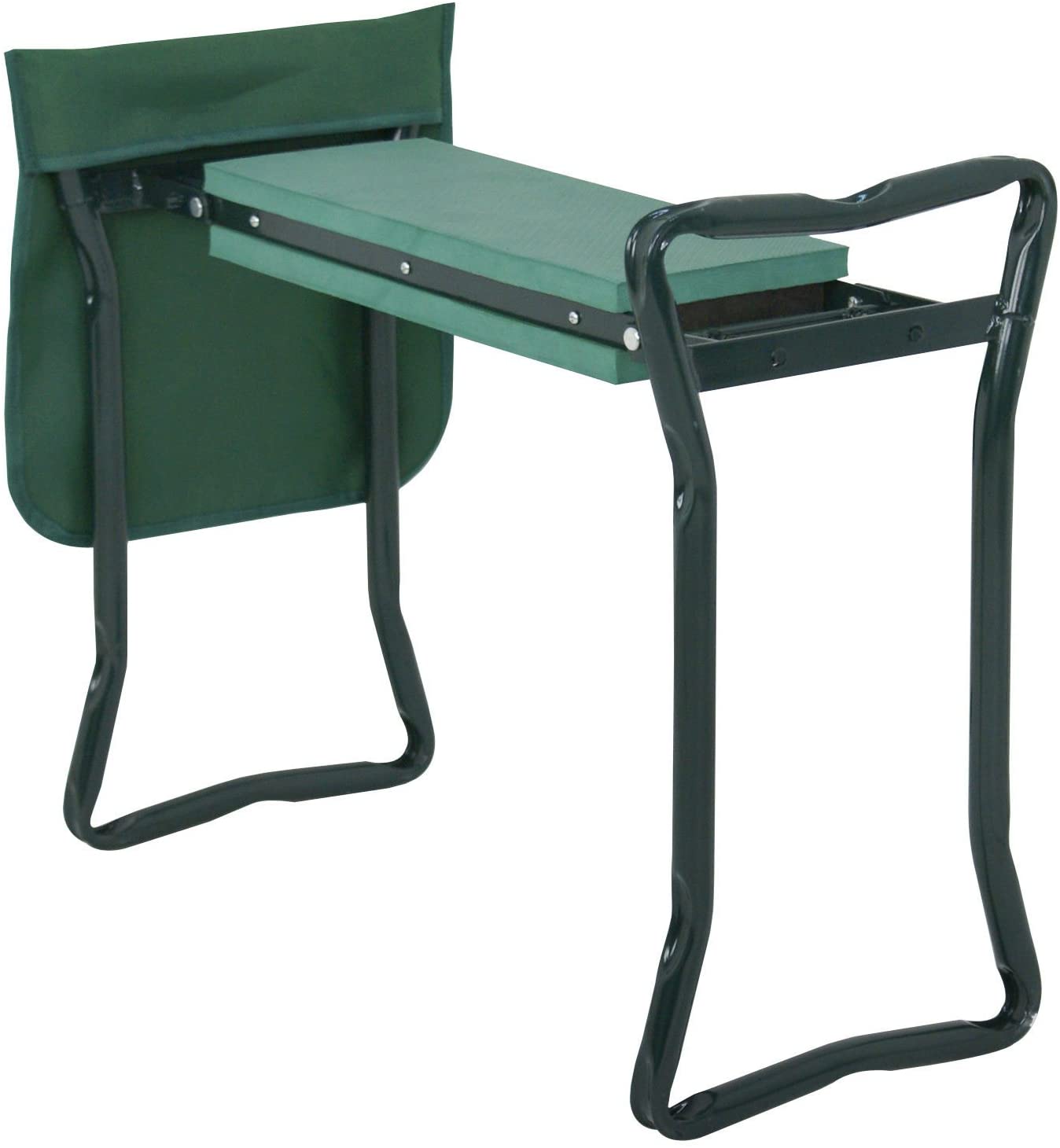 Garden Kneeler and Seat Bench Stools Foldable Stool with Free Tool Bag Pouch EVA Foam Pad