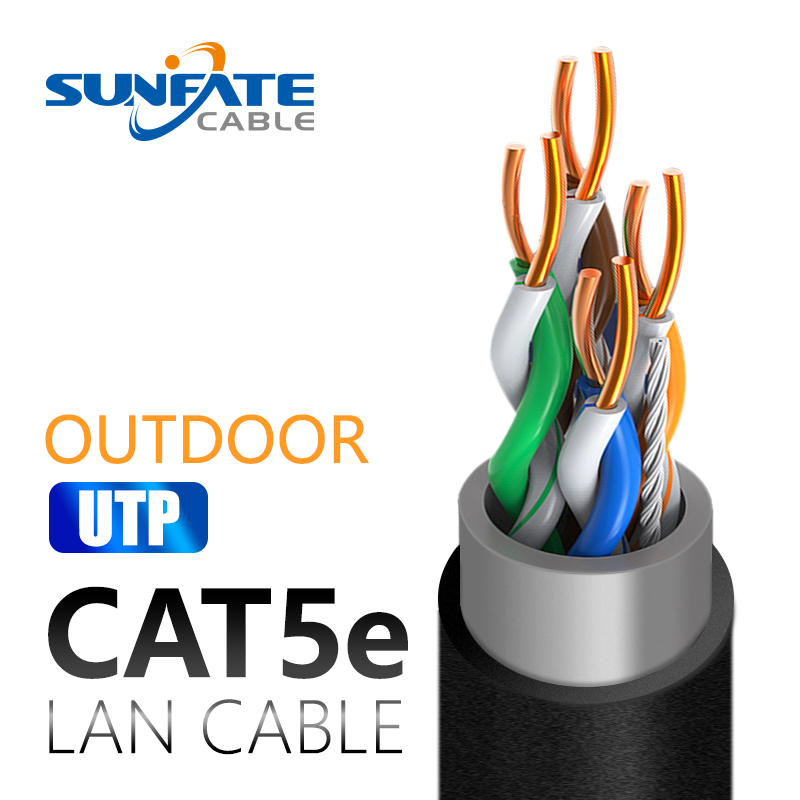 Lan Cable UTP CAT5e & UTP CAT6 (Outdoor)
