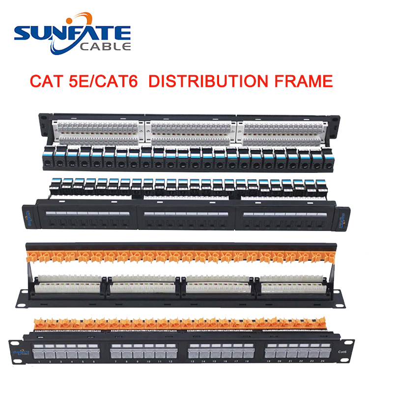 Cat 5e/Cat6  distribution frame