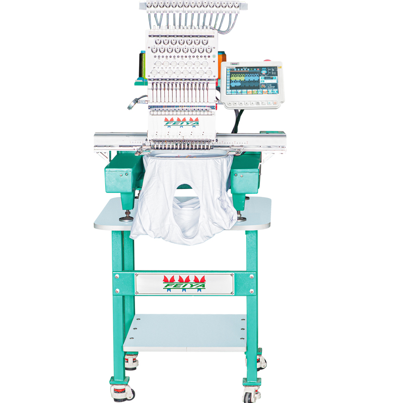 Single head embroidery machine