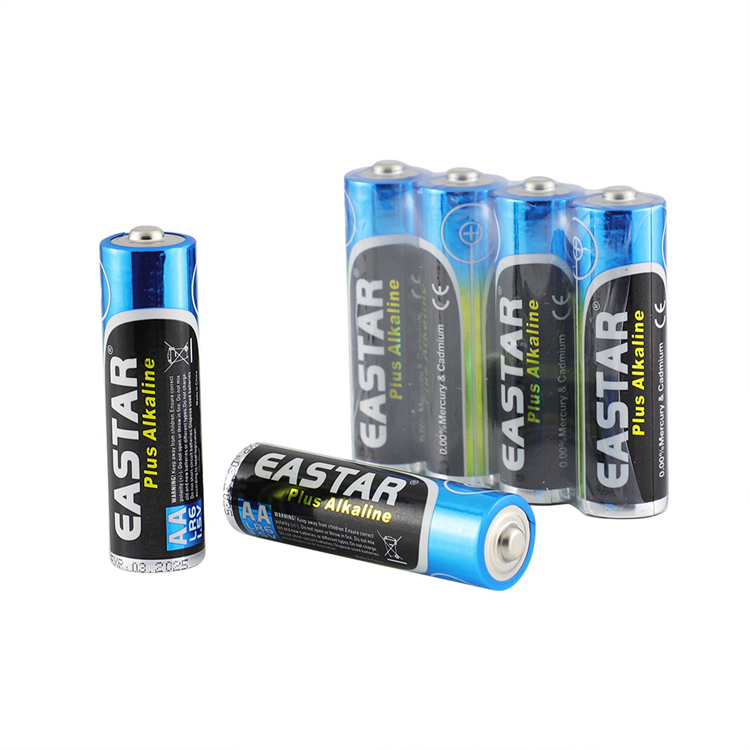 Zinc Size AA 1.5v LR6 Super Alkalien Battery