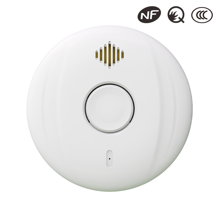 Photoelectric(wireless)smoke alarm with 10 years battery