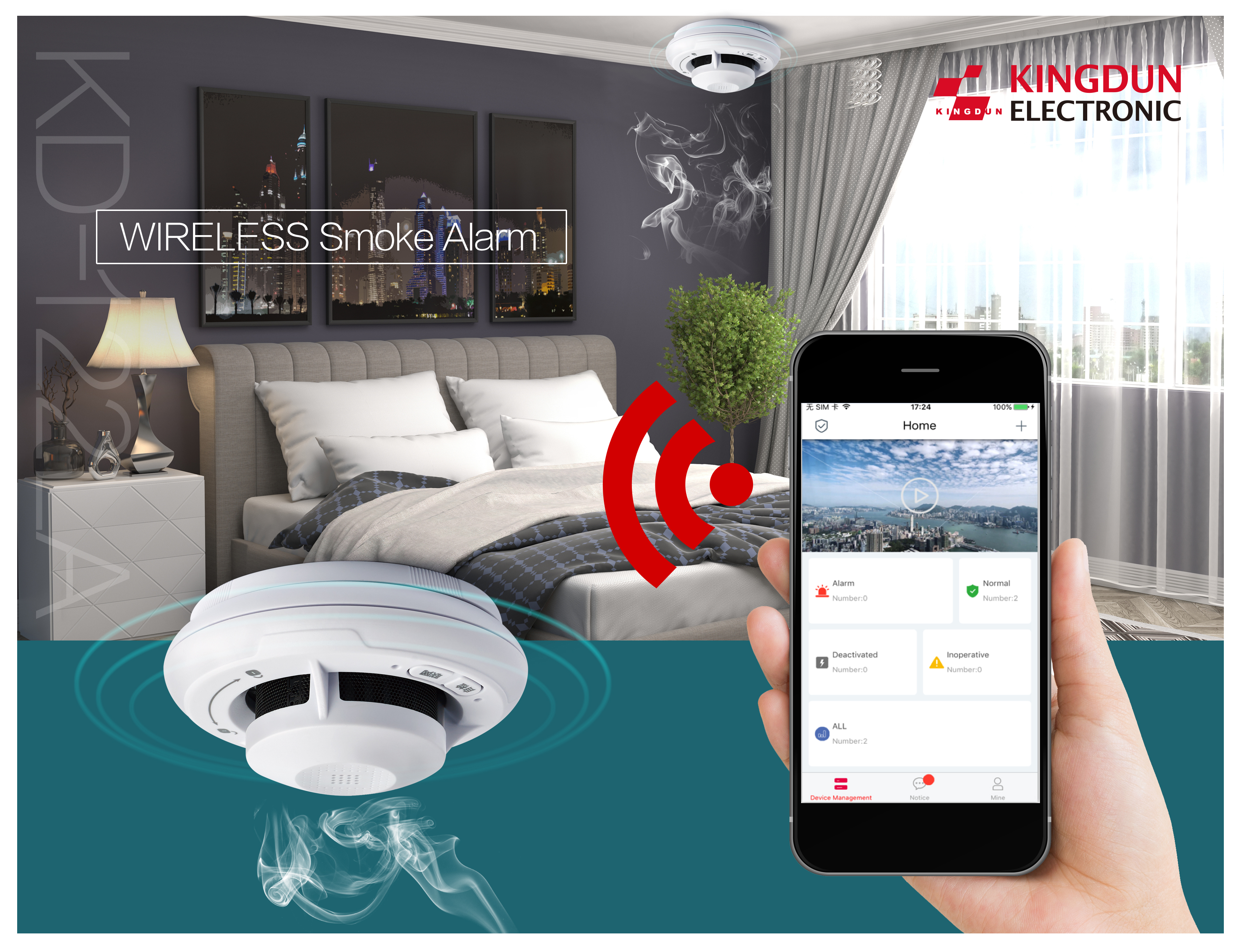 home security intelligent wifi system