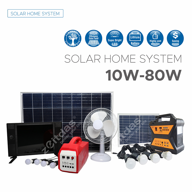 10-80W Solar Home Syste