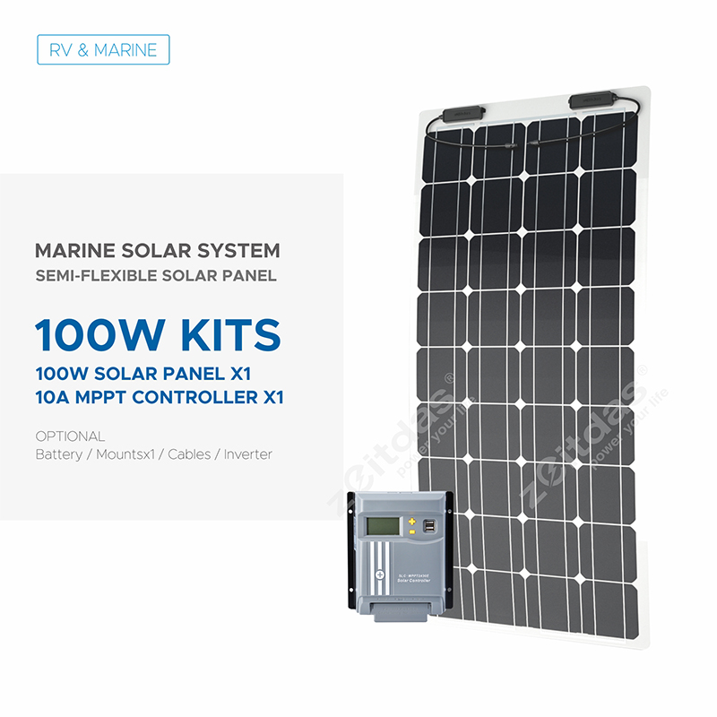 100W-400W Solar Marine System