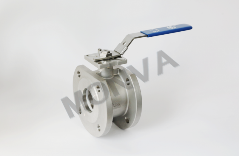 1-pc Wafer Flange Ball Valve 150Lb and  PN16/PN40
