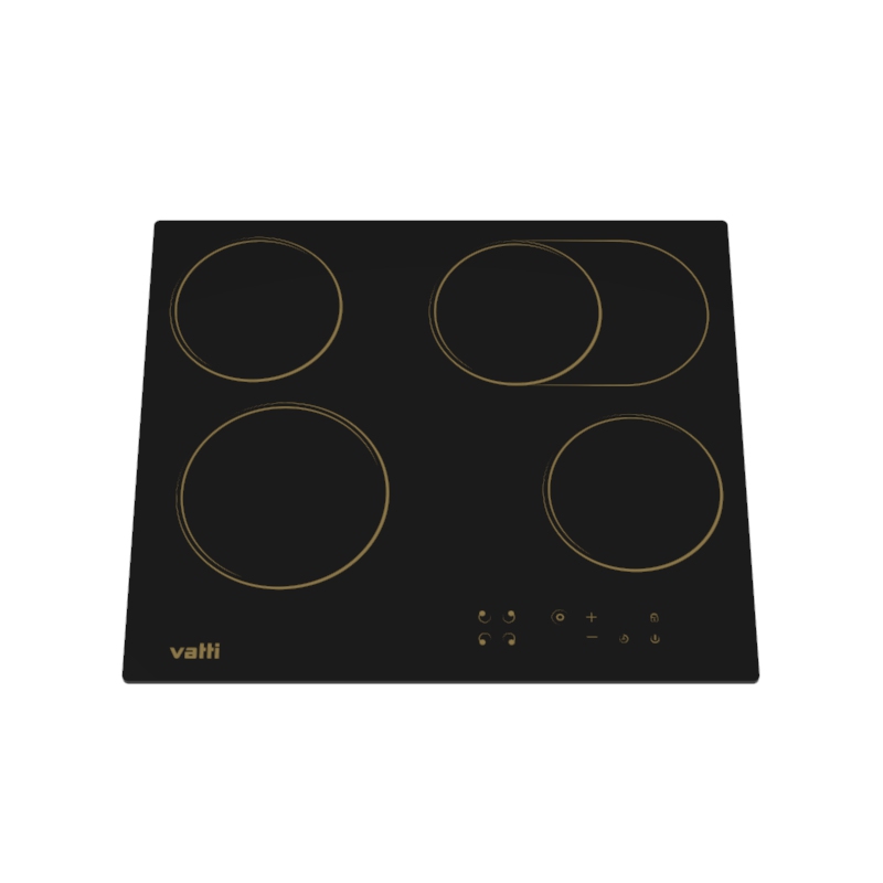 4 Cooking Zones Built-in Ceramic Hob