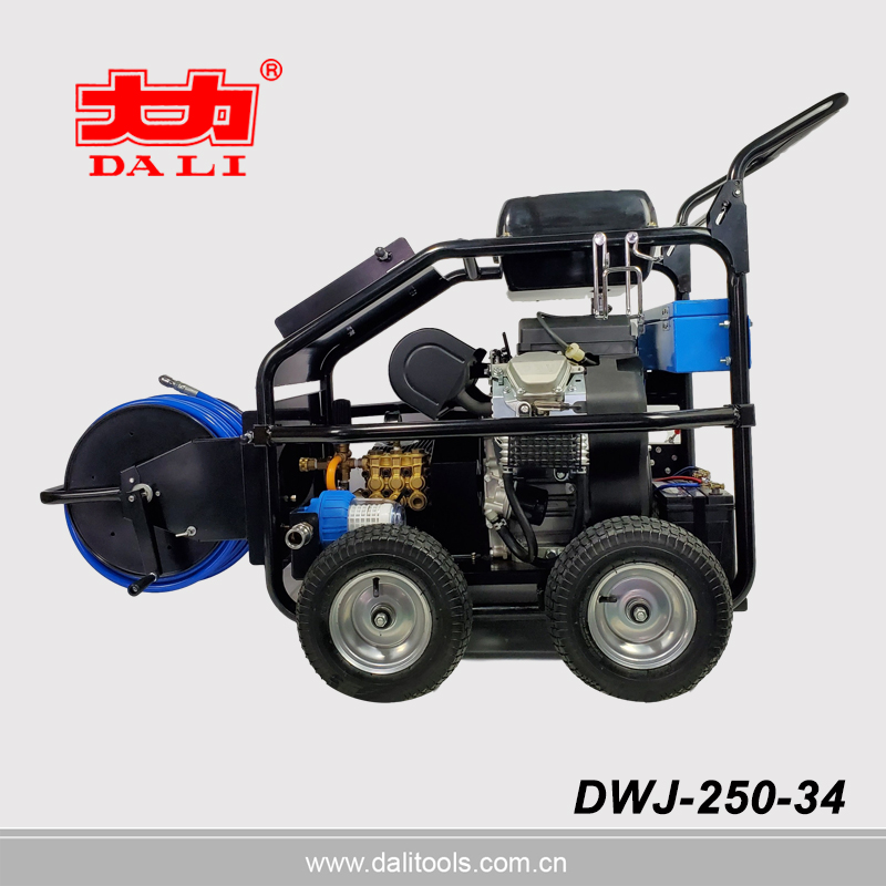 DWJ-250/34 High-Pressure Water Jetting Machines