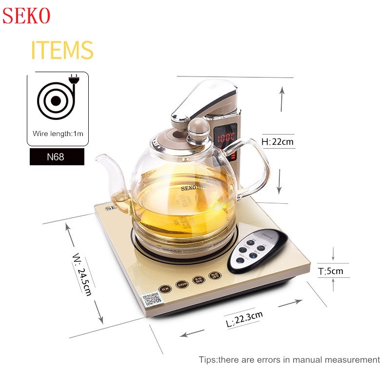 Seko N68 Shut Off Automatic Tea Maker