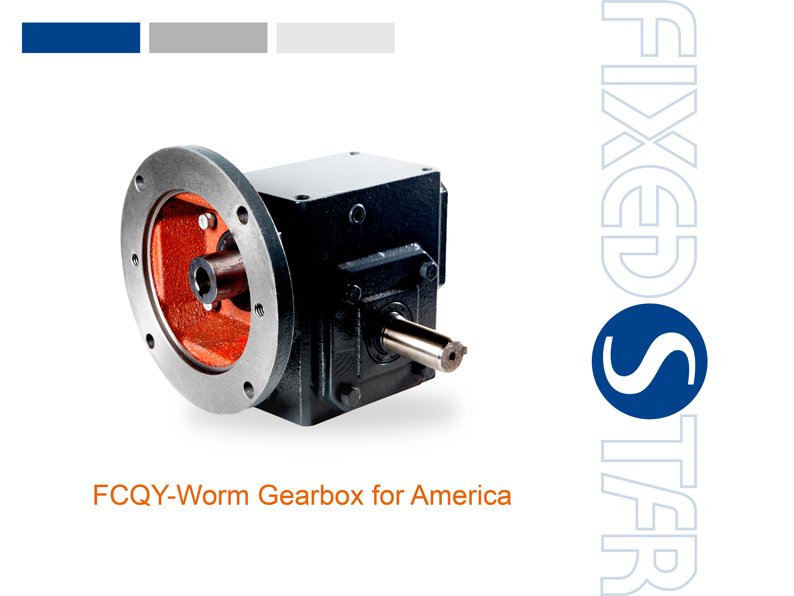 inch cast iron worm gearbox