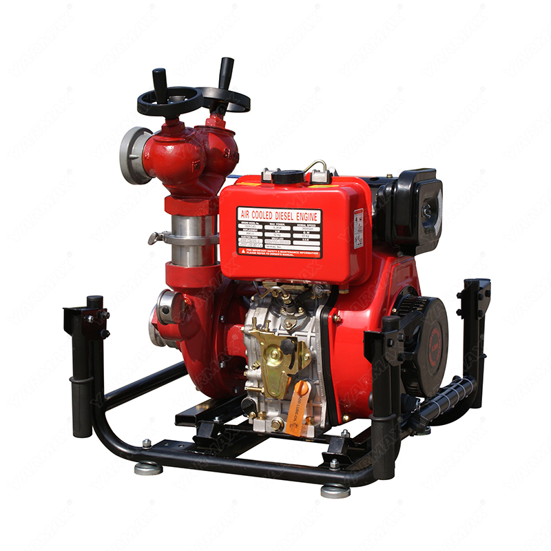 90m Yarmax 2inch 3inch Selfing-priming Diesel Water Pump Fire fighting Pump