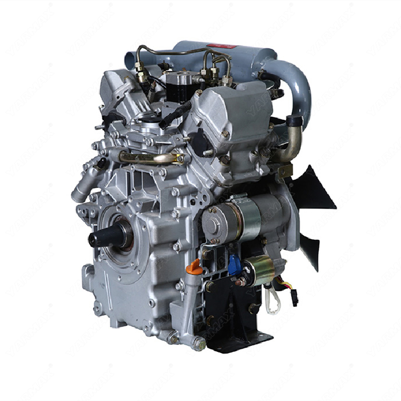 Yarmax double cylinder water-cooled diesel engine